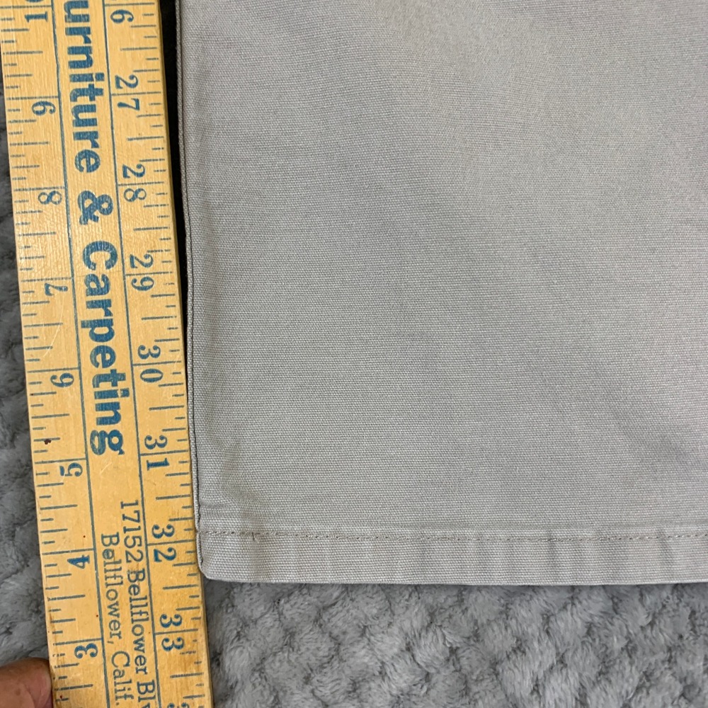 Stio Rivet Canvas Pant Mens 35L Light Khaki Tan Organic Cotton Stretch 200091 - Picture 7 of 11